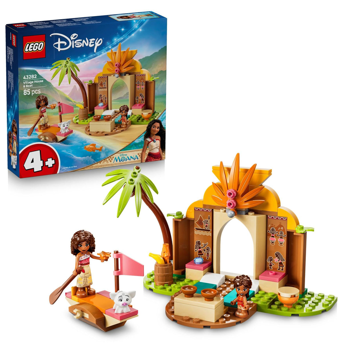 Disney Princess Village House Building Blocks C6397