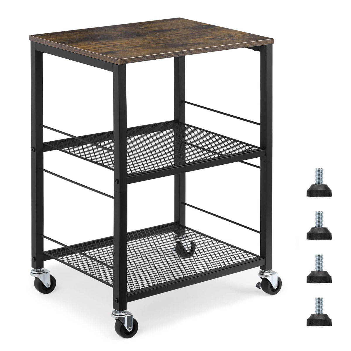 3 Tier End Table with Wheel R477610