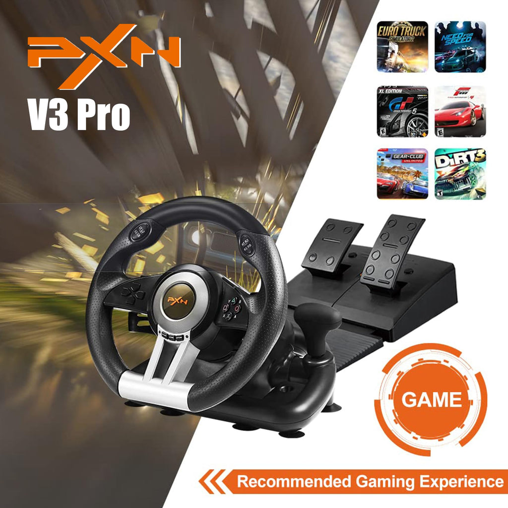 Racing Wheel with Pedals U74973