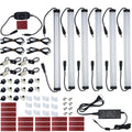 Under Cabinet LED Lighting Kit, 6 PCS 12 Inches Light Bars, Daylight White W16406