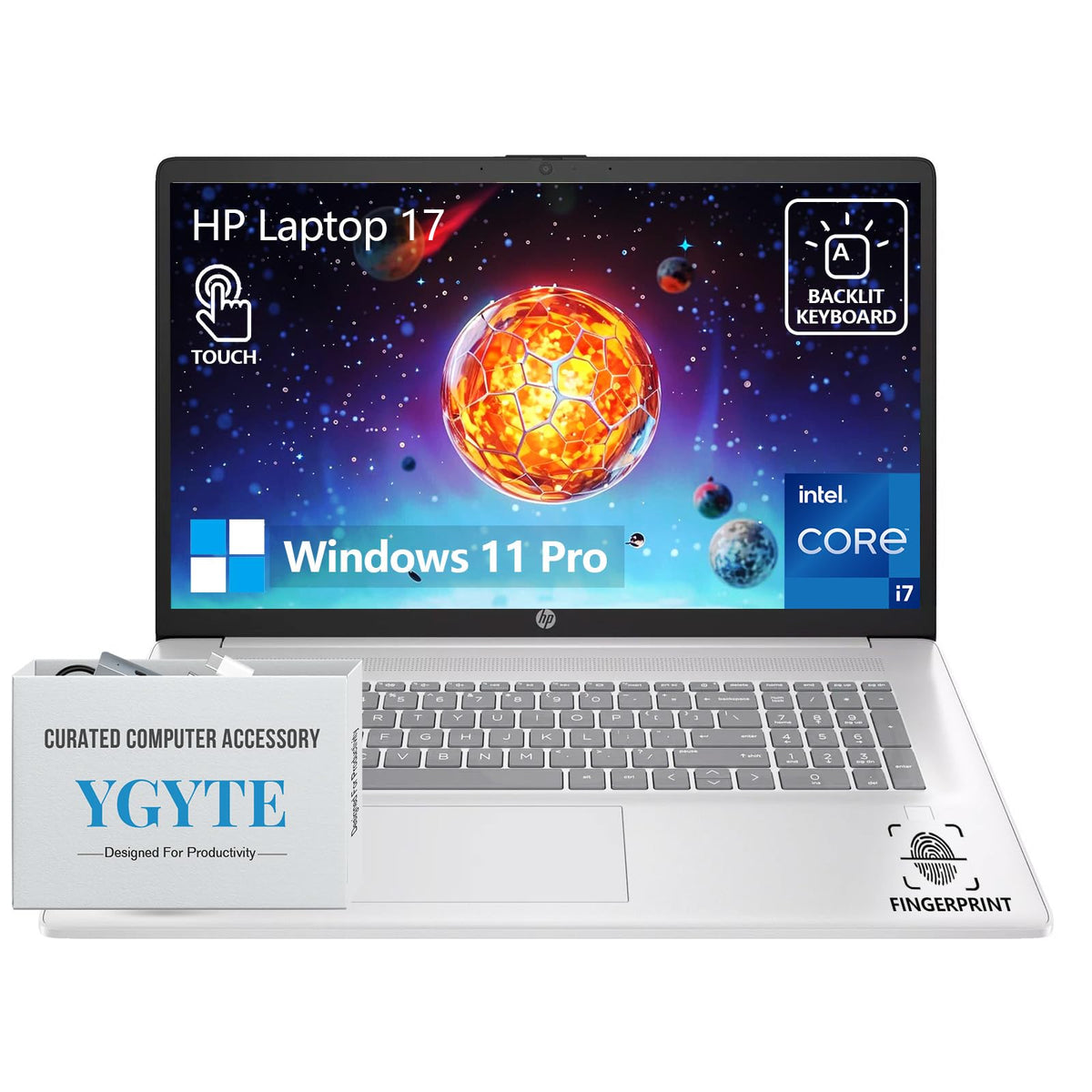 17.3” Touchscreen Laptop, Intel 10-Core i7, 16GB RAM 512GB SSD V840632