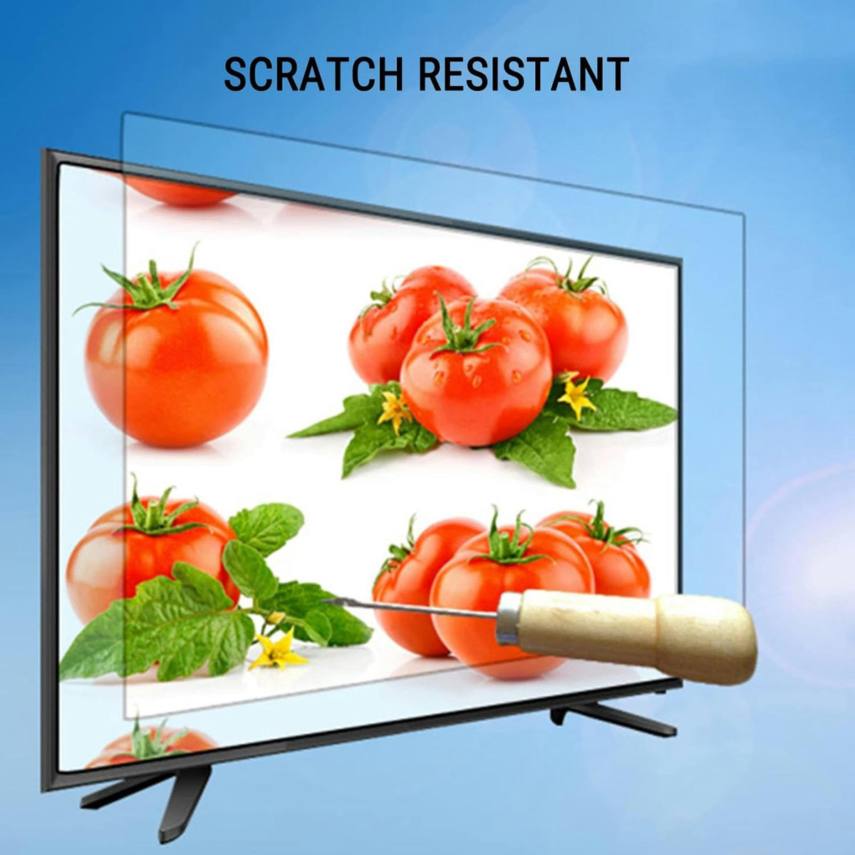 32-75 Inch Anti Blue Light Anti-Glare Frosted TV Screen Protector M3786