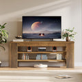47" TV Stand with 3-Tier Open Storage Shelves Y144