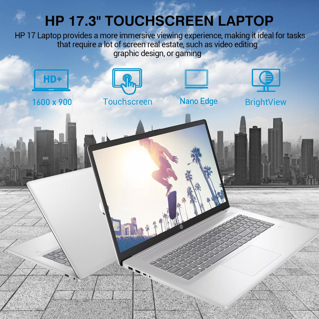 17.3” Touchscreen Laptop, Intel 10-Core i7, 16GB RAM 512GB SSD V840632