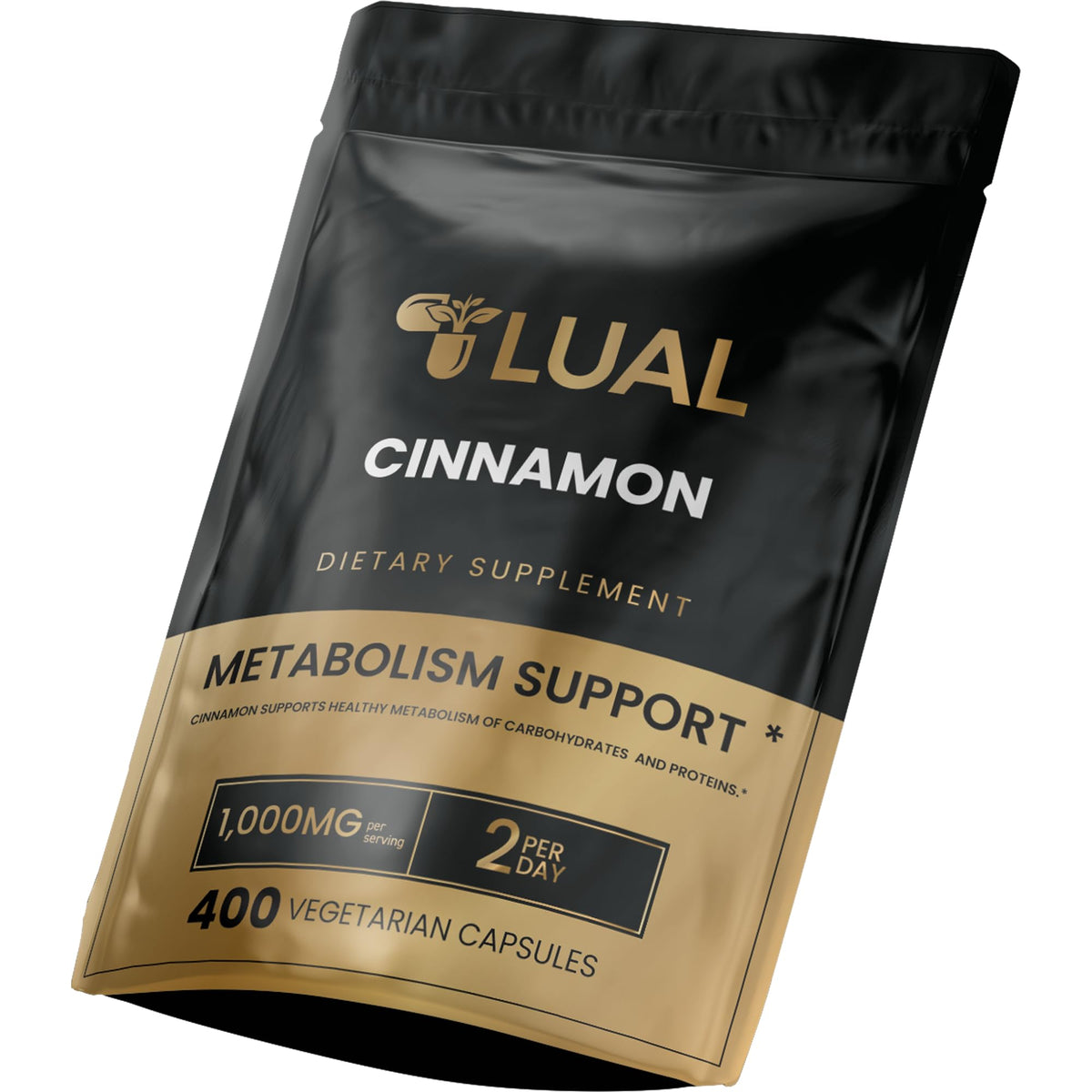 Cinnamon Supplement 1000mg 400 Vegetarian Capsules V3092