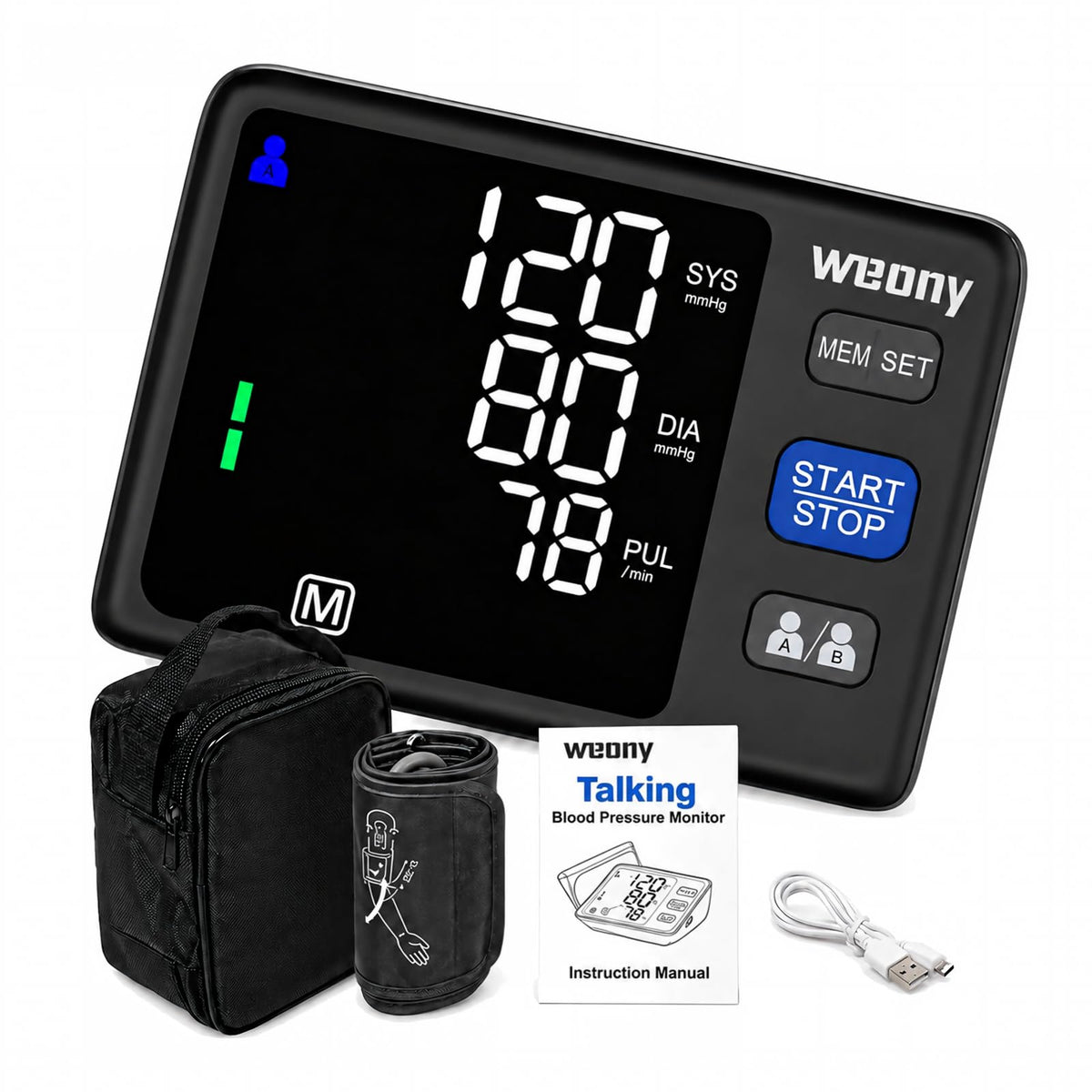 Upper Arm Blood Pressure Monitor O36743