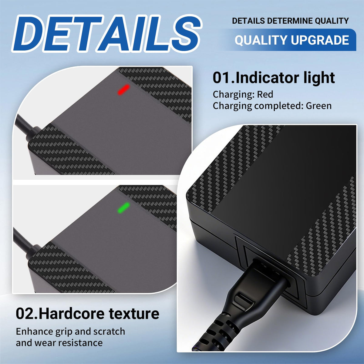 24V Lithium Battery Electric Scooter Charger K61271