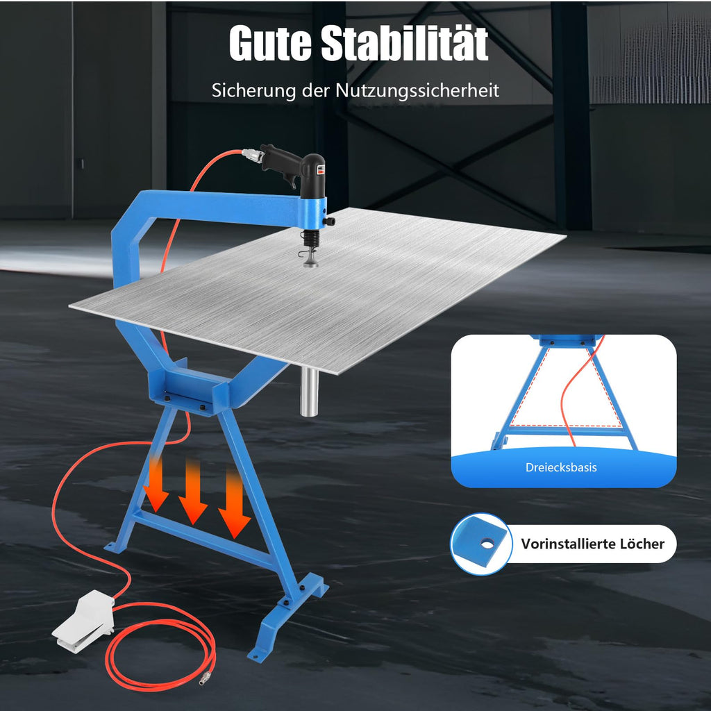 Pneumatic Planishing Hammer with 1"/2"/3" Anvils Y55297