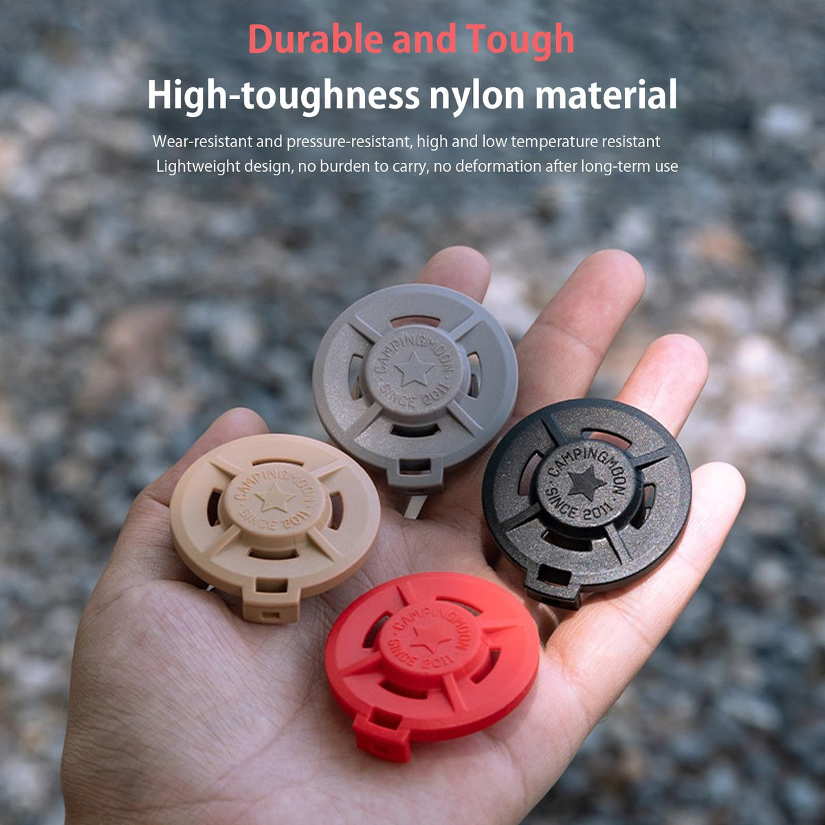 Butane Fuel Canister Protective Caps 4-Pack B9099