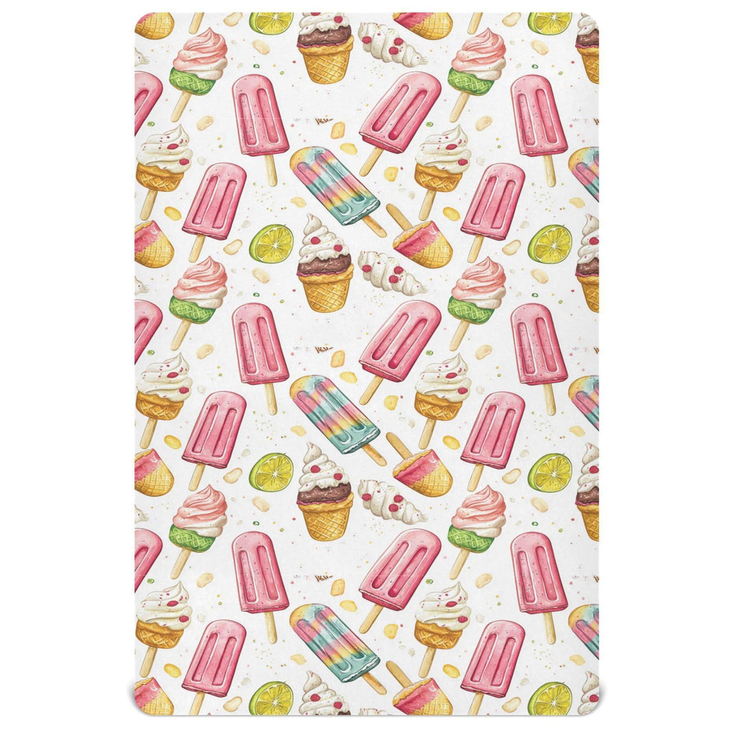 Soft Breathable Microfiber Fitted Crib Sheet F731955