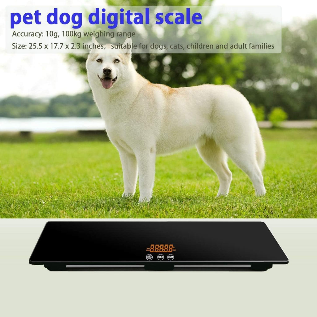 Digital Pet Scale 220 lbs Black I64983