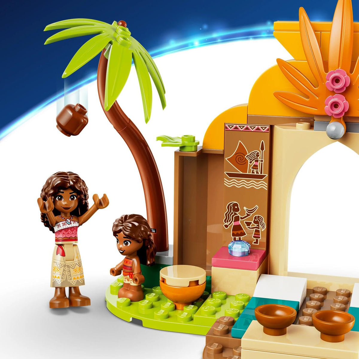 Disney Princess Village House Building Blocks C6397