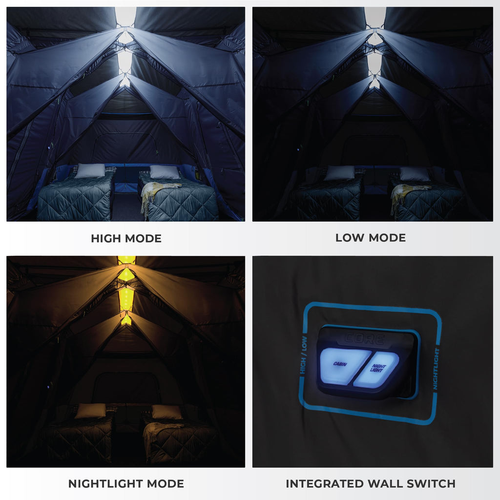 Instant Cabin Tents with LED Lights M693353