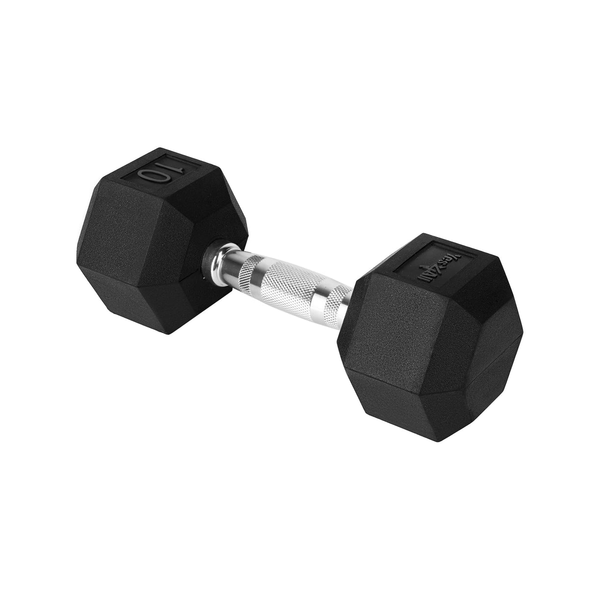 Rubber Coated Hex Dumbbell I49982
