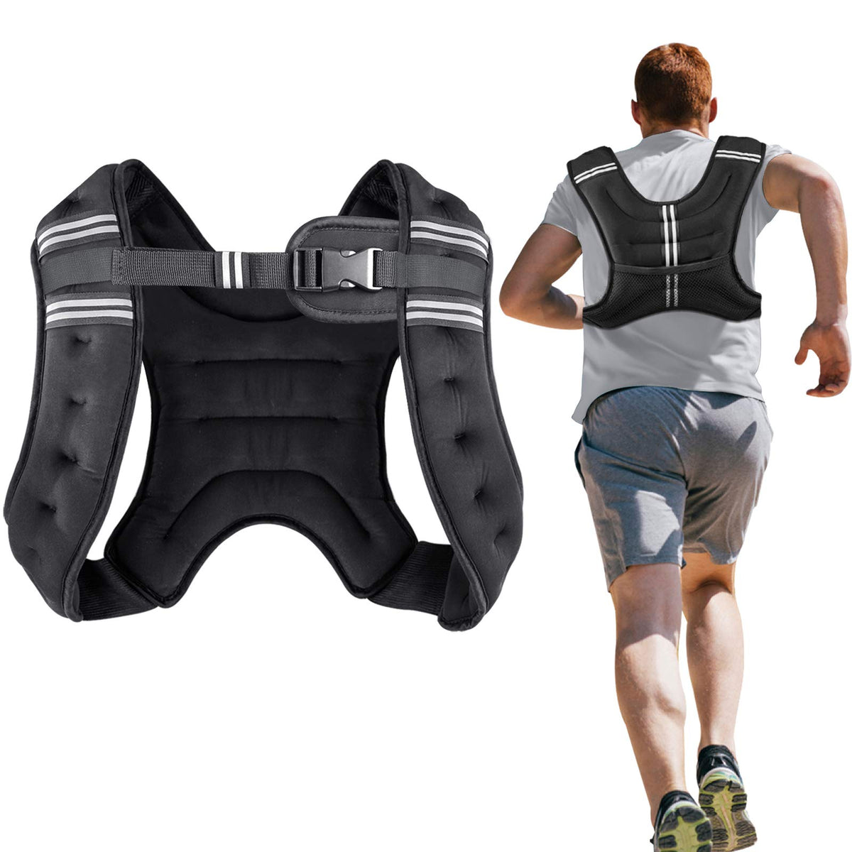 1 Pair 5Lbs Adjustable Ankle Weights D147070