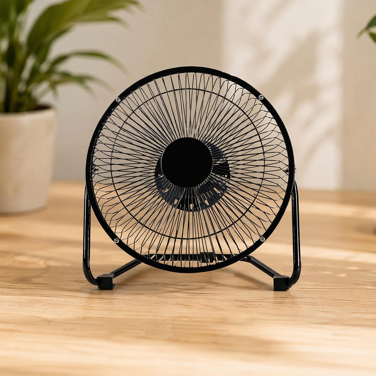 9 Inch Black Metal High Velocity Floor & Wall Mount Fan Z276
