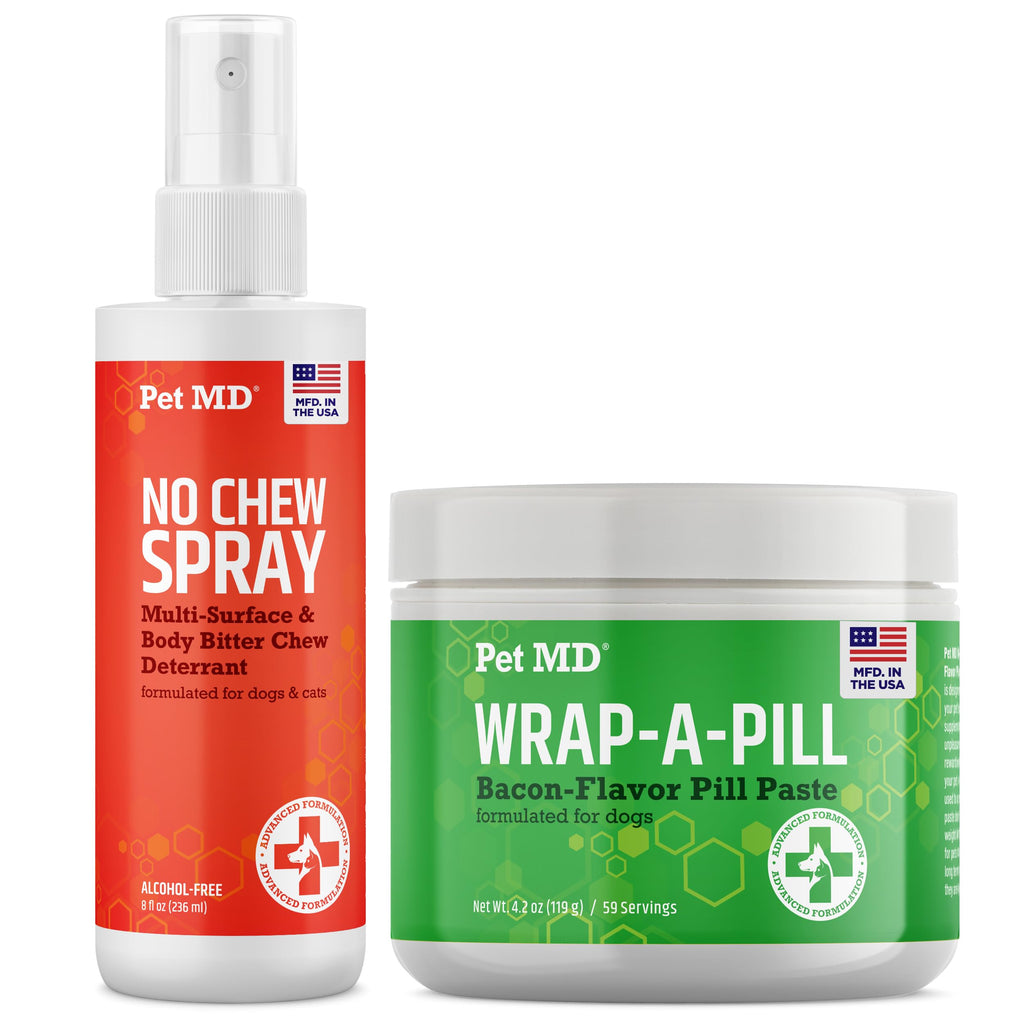 Bacon Flavor Pill Paste & No Chew Spray X9749