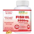 Omega 3 Fish Oil 2000mg 120 Softgels D7537