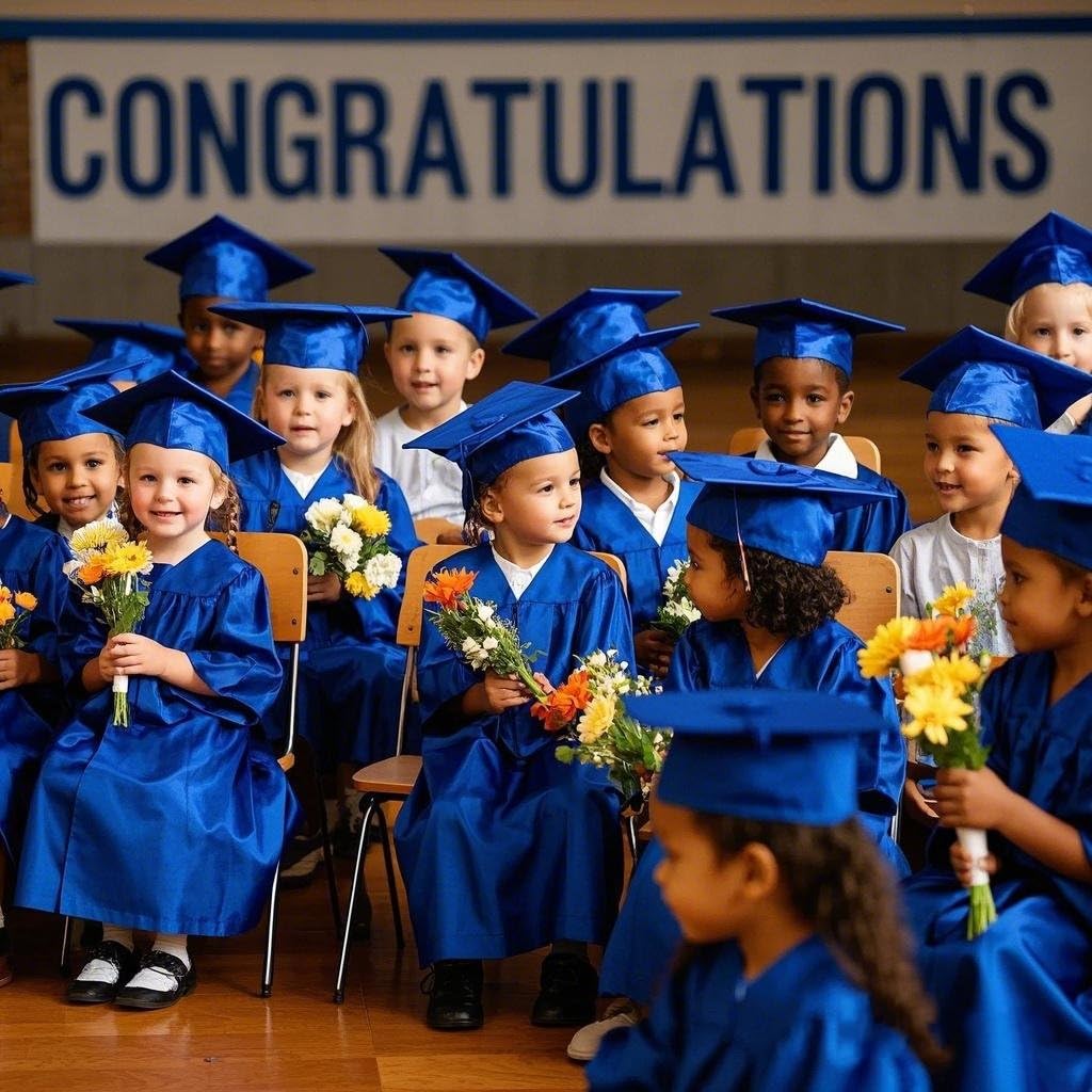 Kindergarten Graduation Cap with Tassel T45141