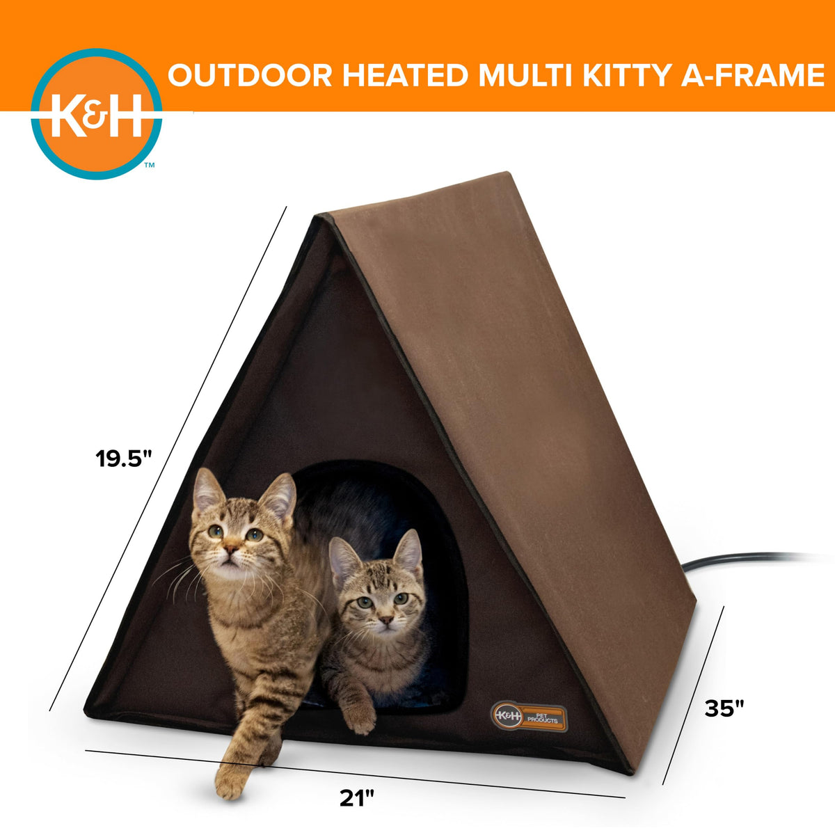 Heated Outdoor Cat House L93719