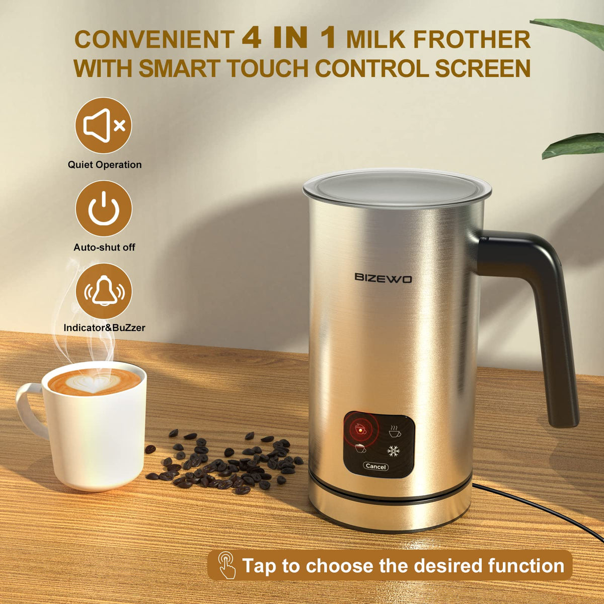 Electric Milk Frother Y12315