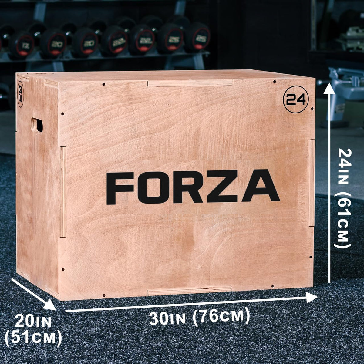 3-in-1 Plyometric Jump Box B60651