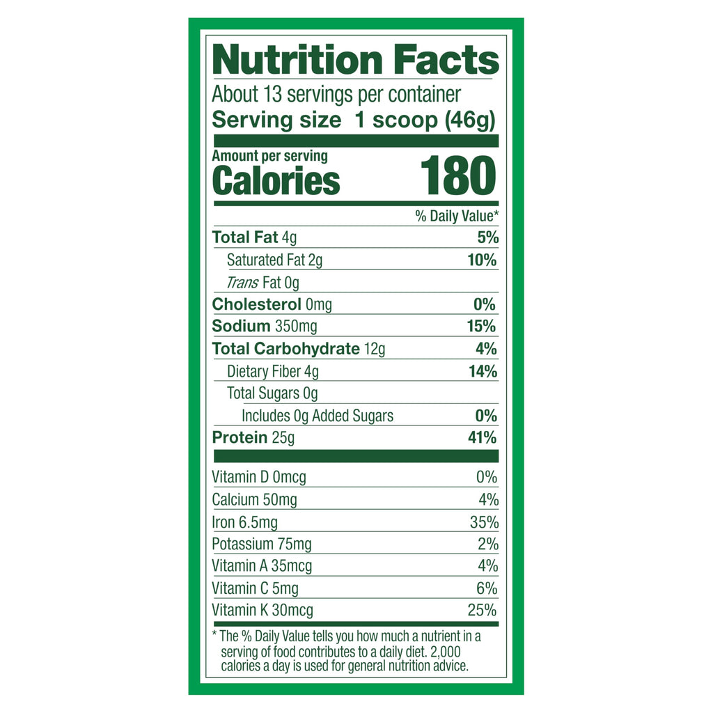 Vanilla Plant Based Protein Powder Z59047