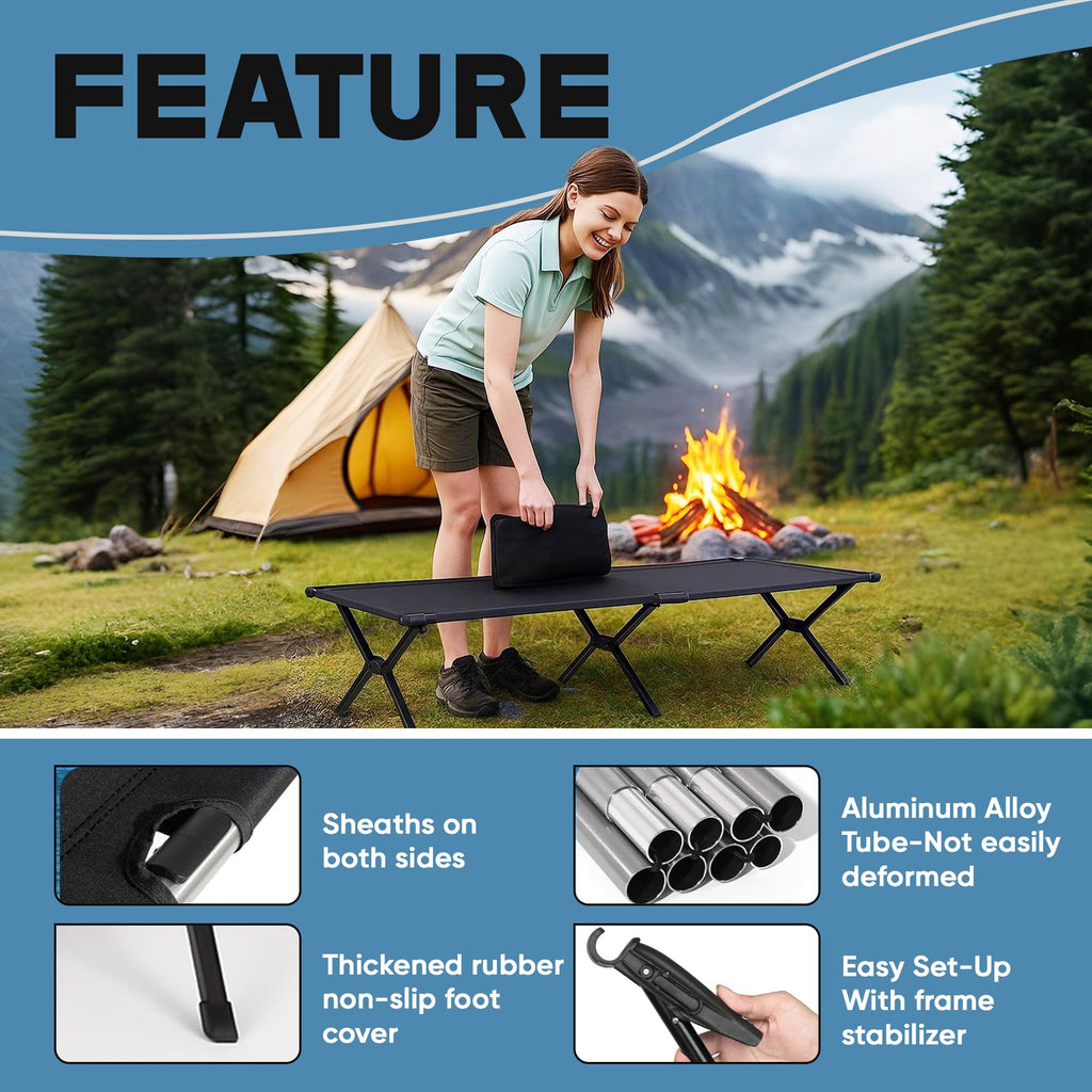 Ultralight Foldable Camping Cot W84800