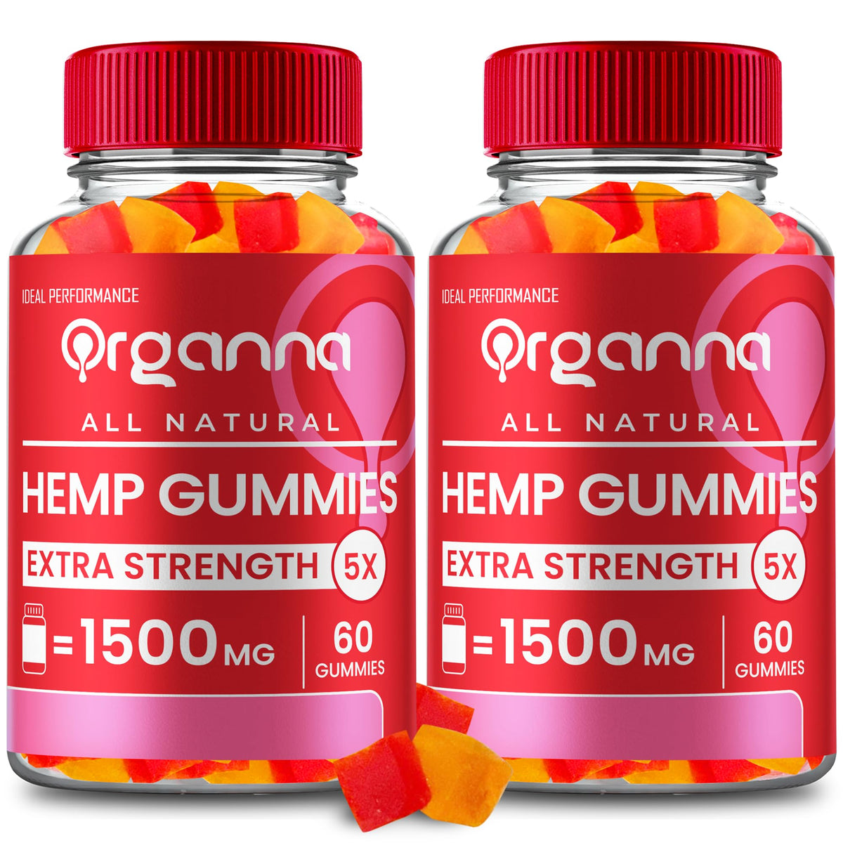 All Natural Gummies 2 Pack T946