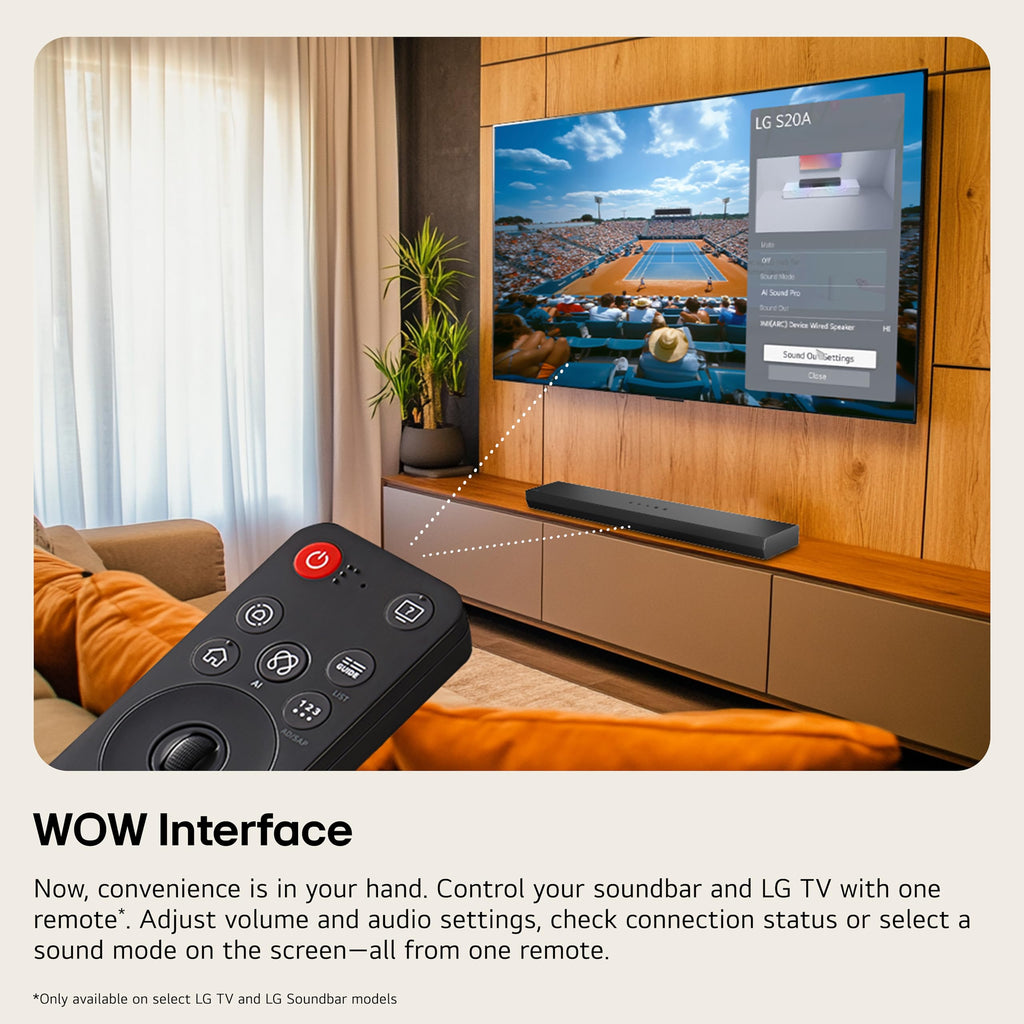 2.1 ch Soundbar with Wireless Subwoofer M125494