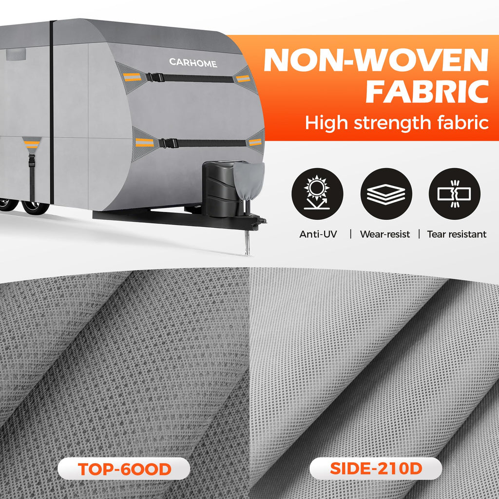 30-33FT 9 Layers Waterproof Travel Trailer RV Cover V206930