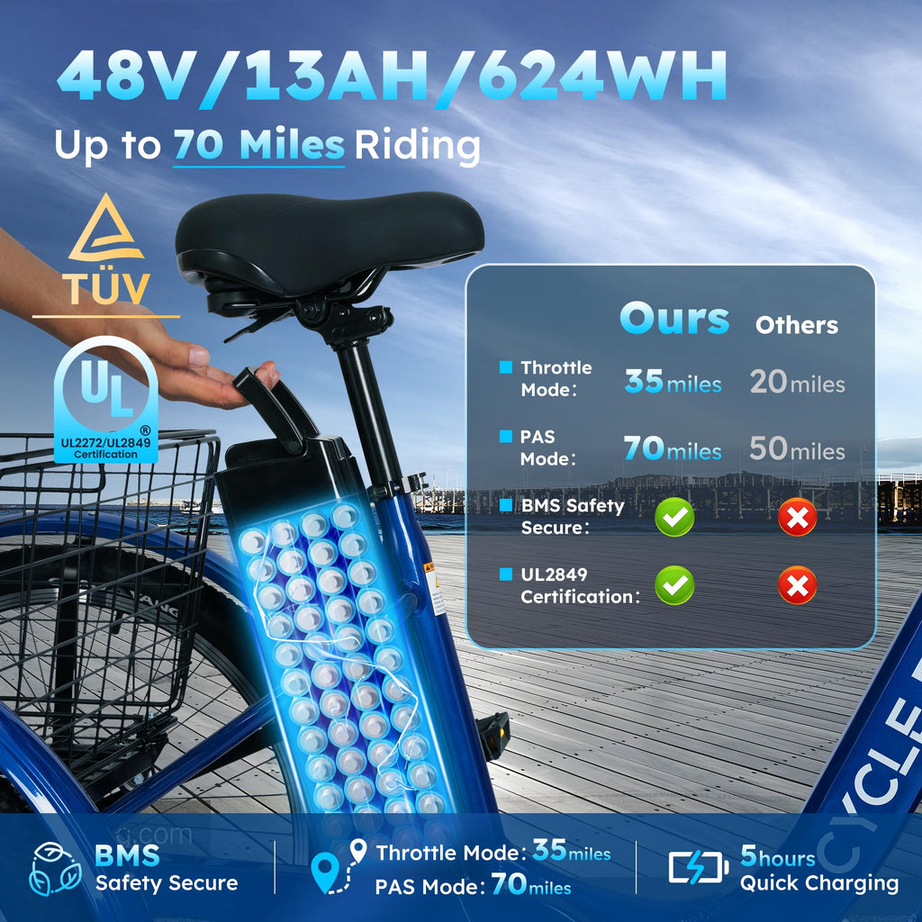 Electric Tricycle for Adults V3917