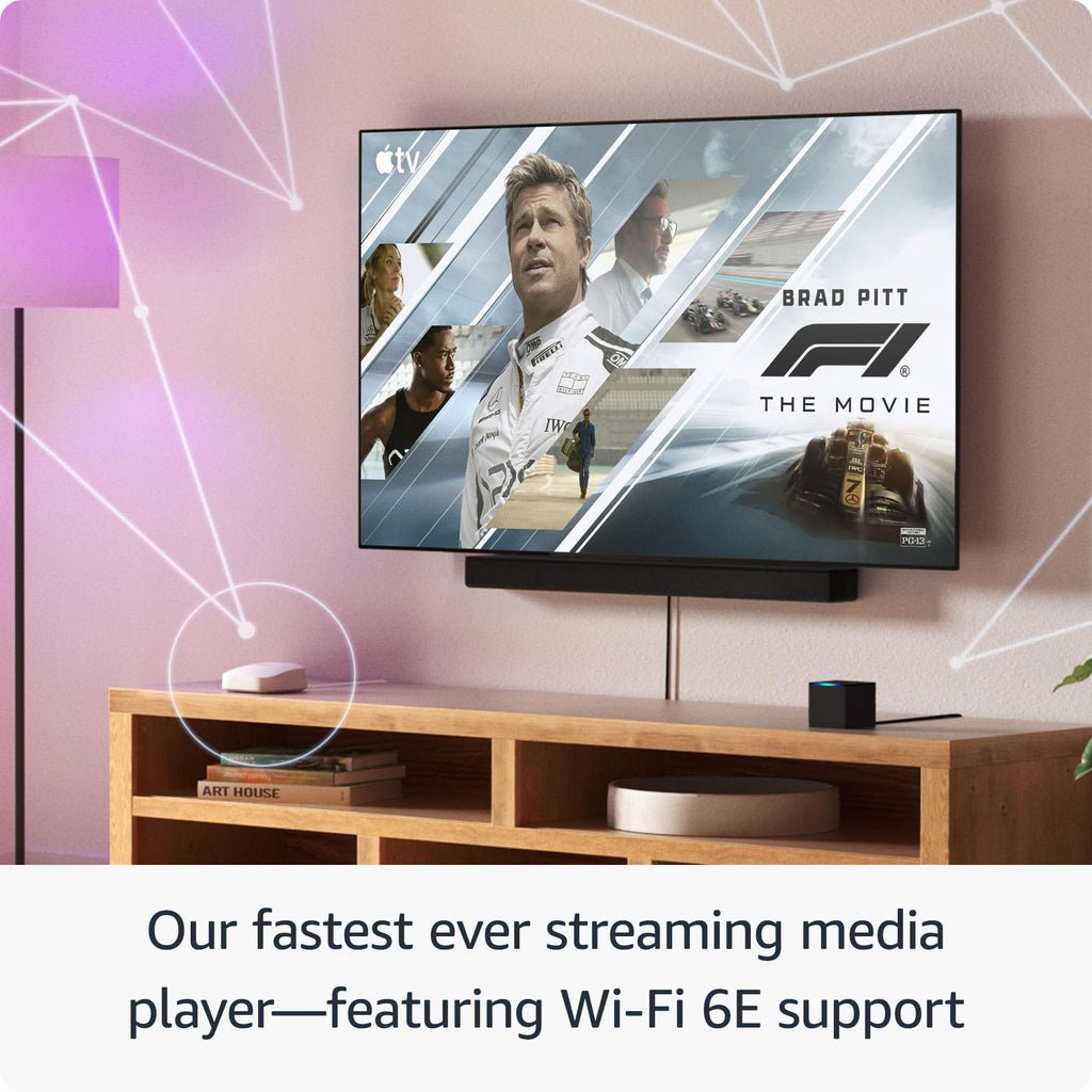 Fire TV Cube with Alexa Voice Remote Pro B2039