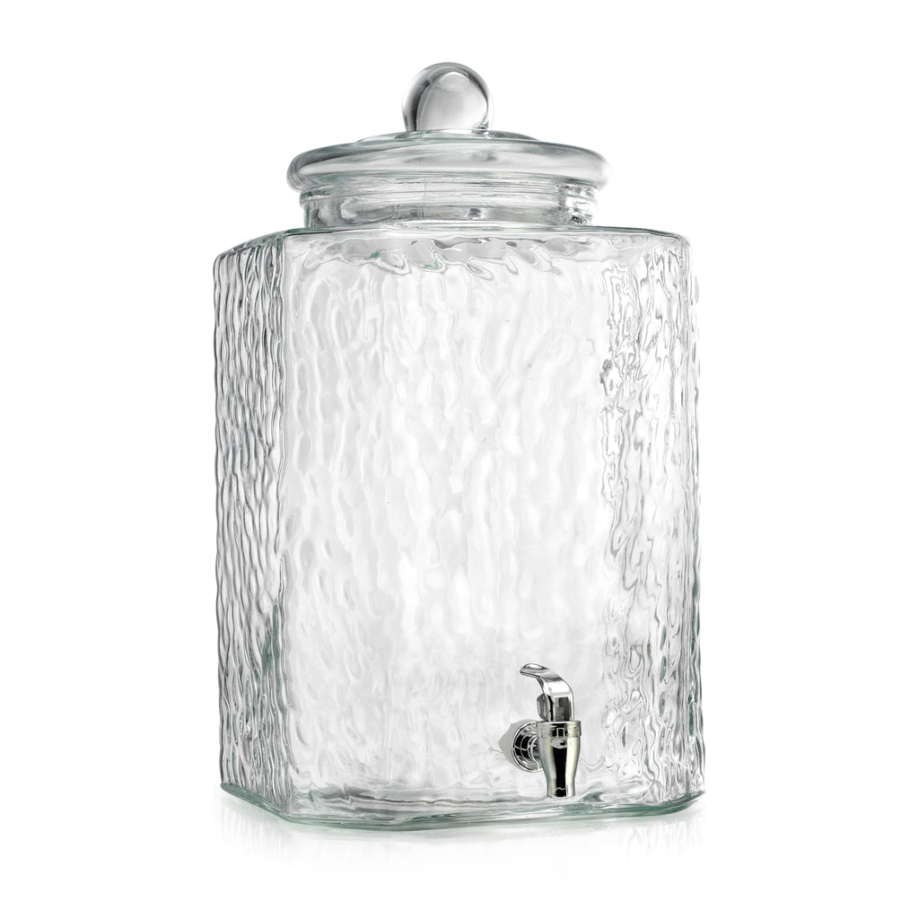 5 Gallon Glass Beverage Dispenser with Spigot M9341