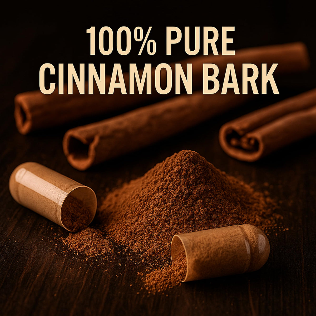 Cinnamon Supplement 1000mg 400 Vegetarian Capsules V3092
