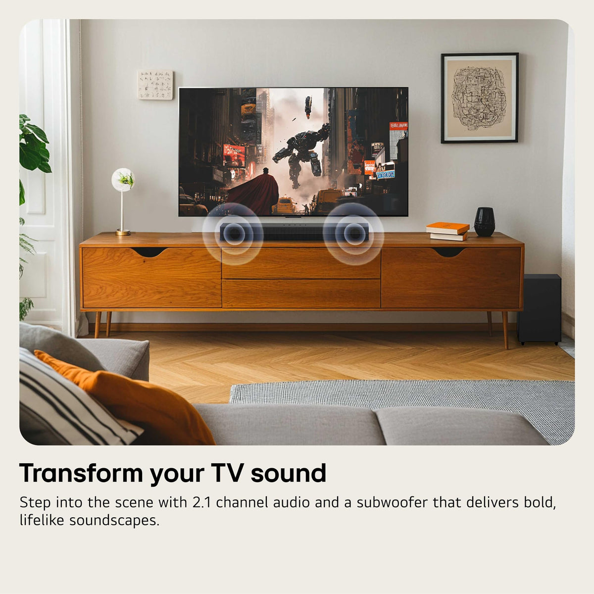 2.1 ch Soundbar with Wireless Subwoofer M125494
