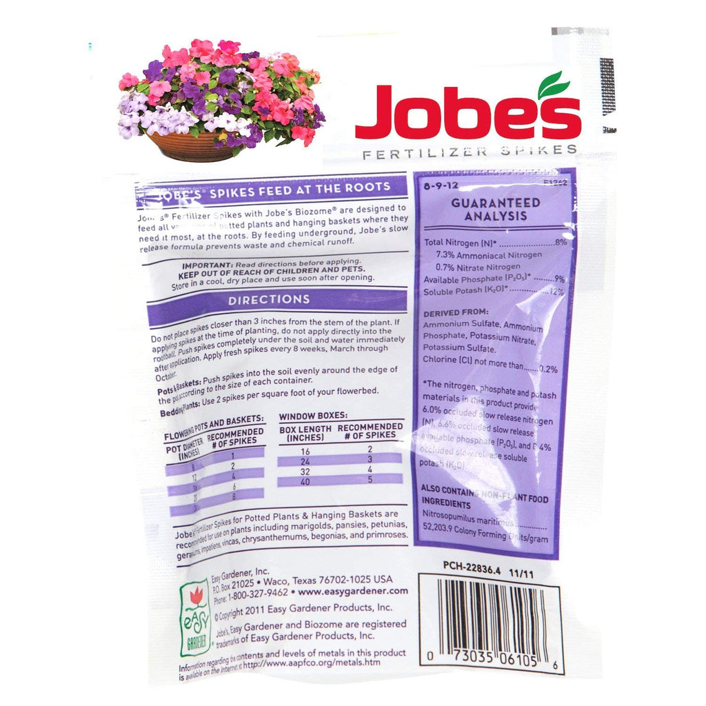 Time Release Fertilizer Spikes, 18 Spikes (4 Pack) L438307