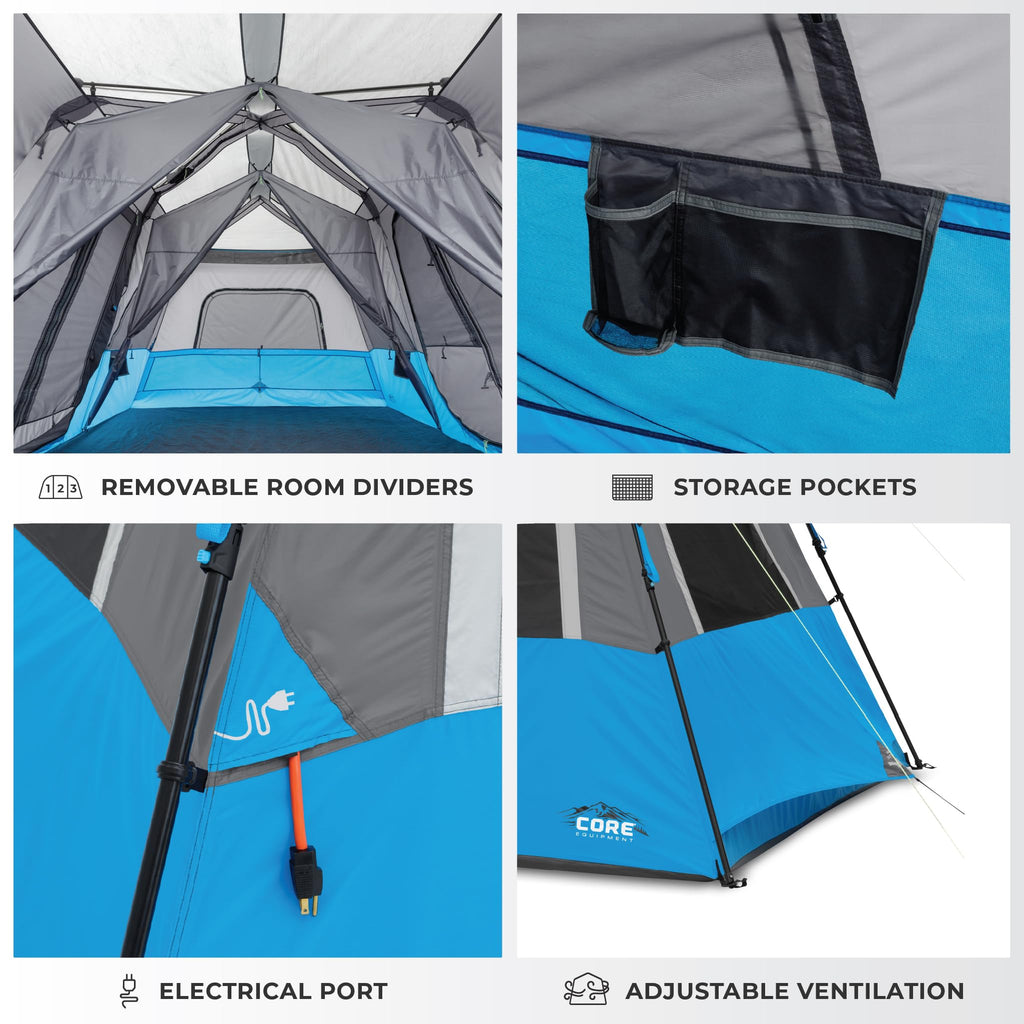 Instant Cabin Tents with LED Lights M693353