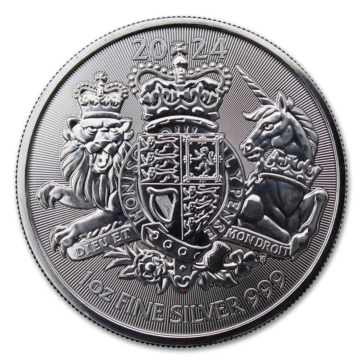 1 oz Silver British Royal Arms Coin D645289
