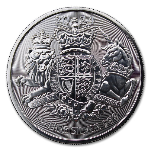 1 oz Silver British Royal Arms Coin D645289