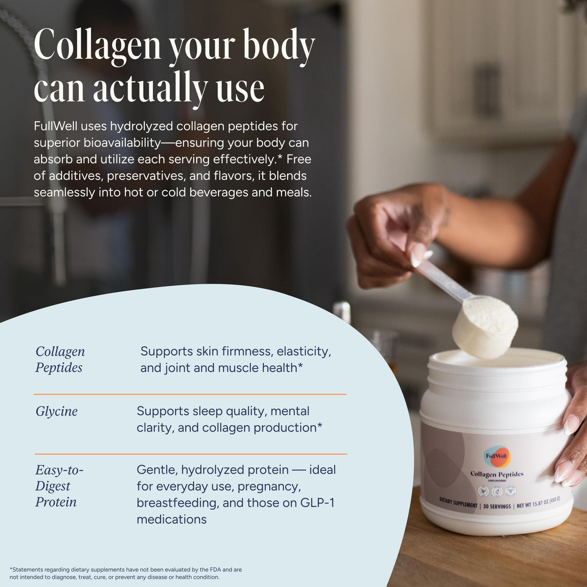 Unflavored Collagen Peptides Powder 15.87 oz F66007
