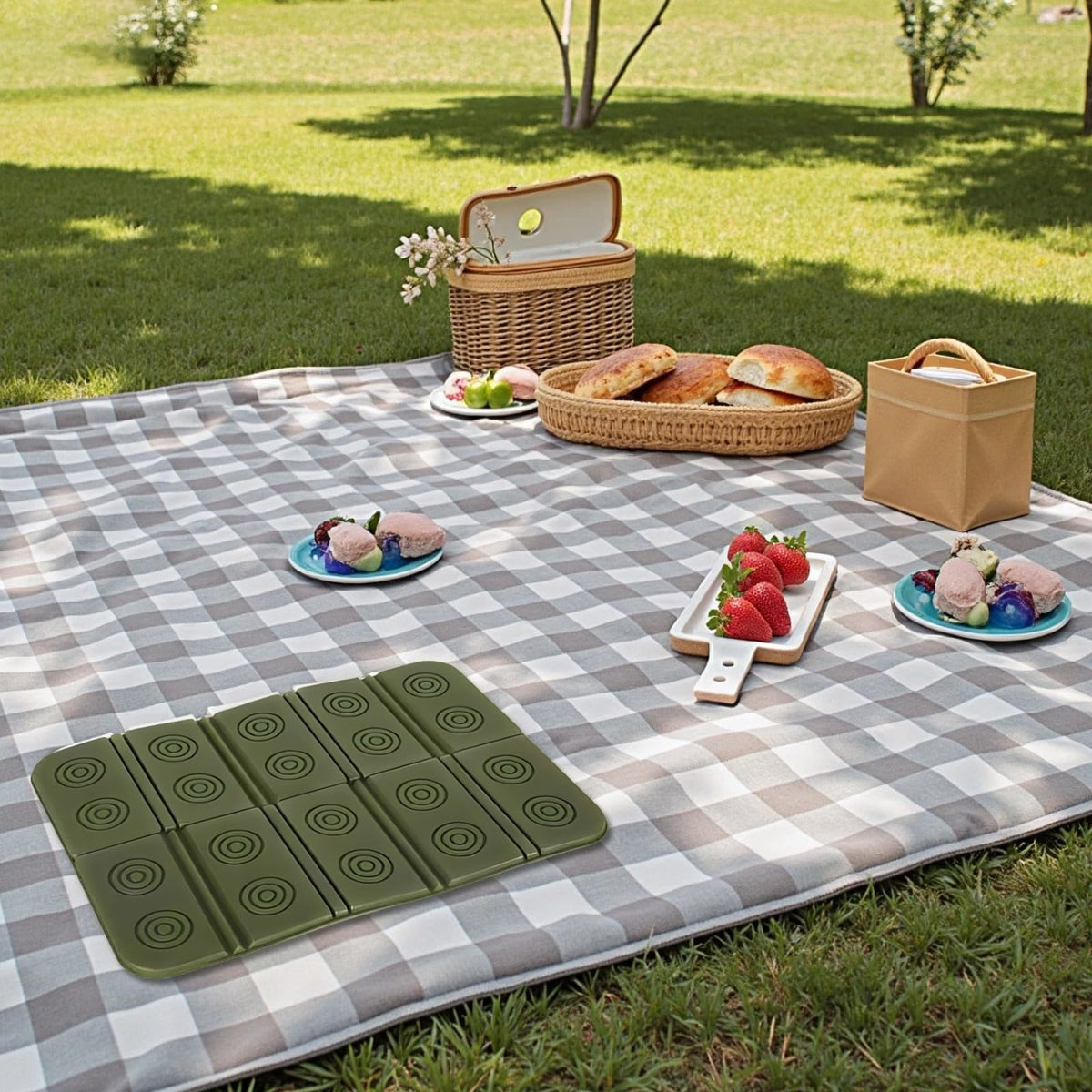2 Pcs Waterproof Folding Foam Mats L129
