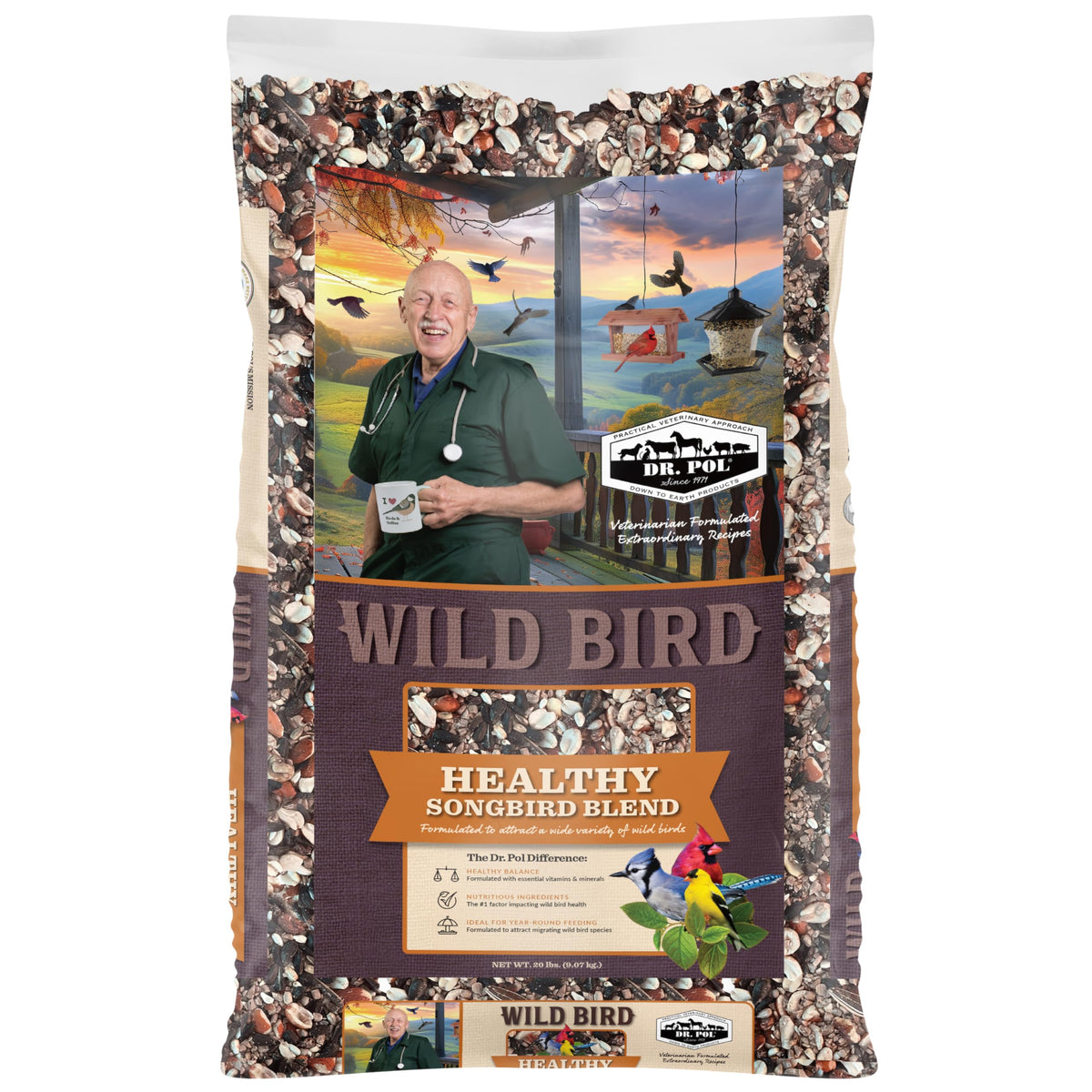 20 LB Wild Bird Seed H60436