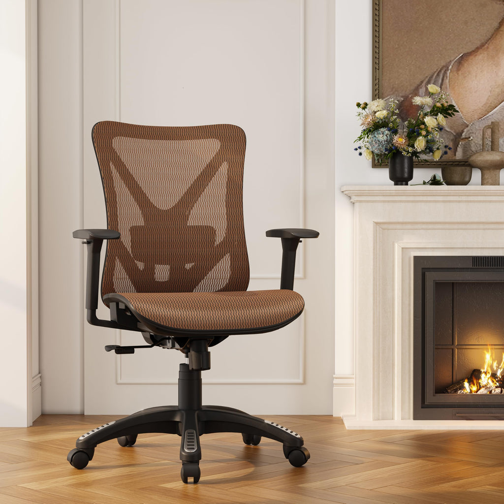 Ergonomic Mesh Office Chair with Adjustable Lumbar Support J328