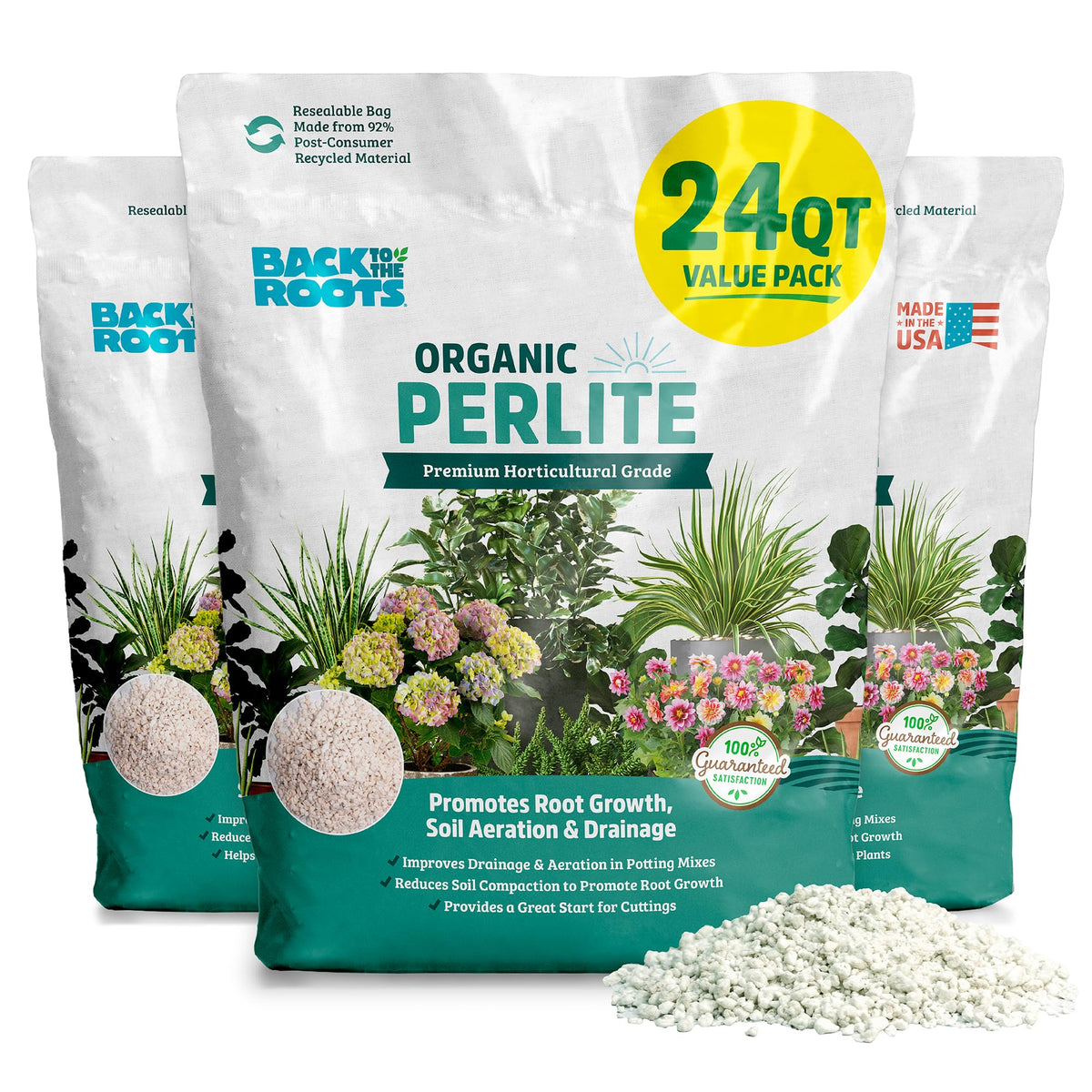 100% Organic Perlite 24 qt K276130