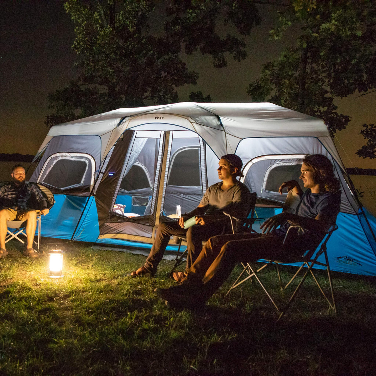 Instant Cabin Tents with LED Lights M693353